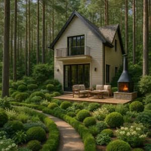 Forest Villa with Private Garden